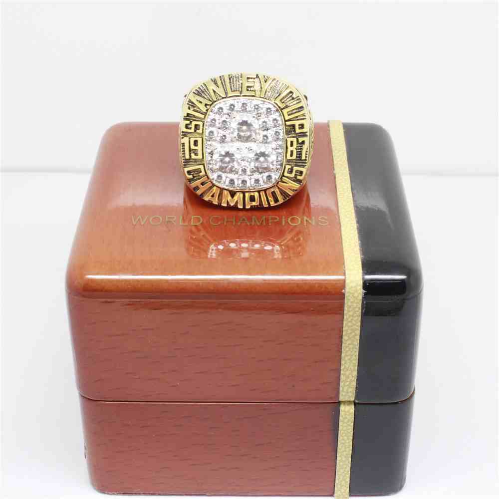 1987 NHL Championship Rings Edmonton Oilers Stanley Cup Ring