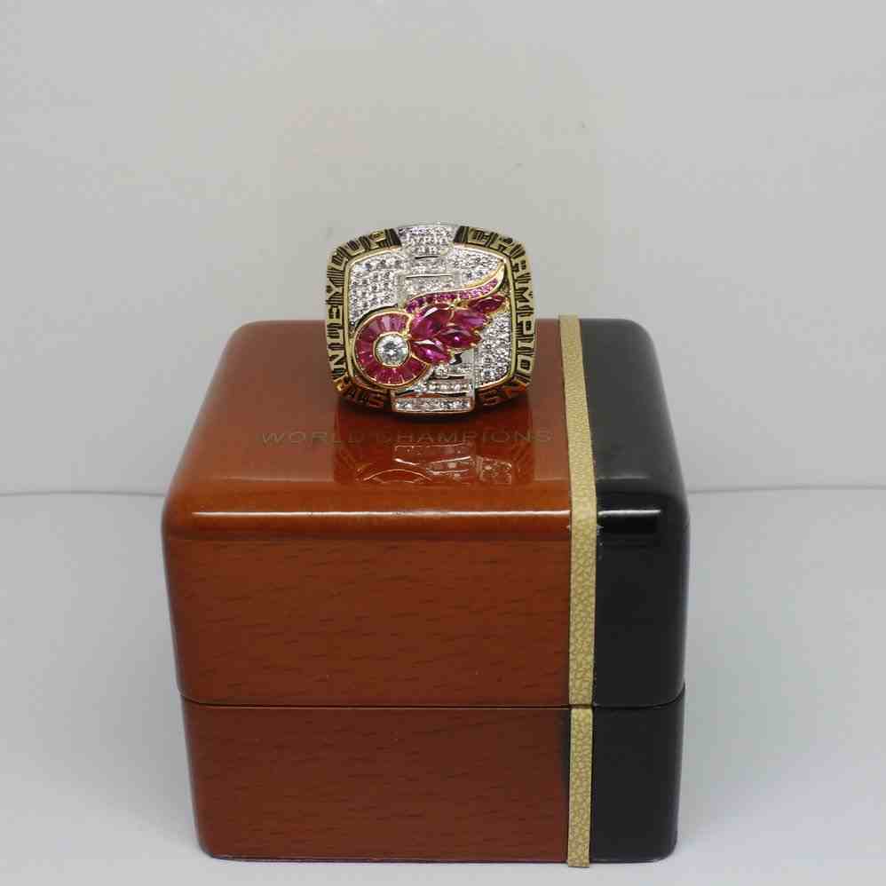 2002 NHL Championship Rings Detroit Red Wings Stanley Cup Ring