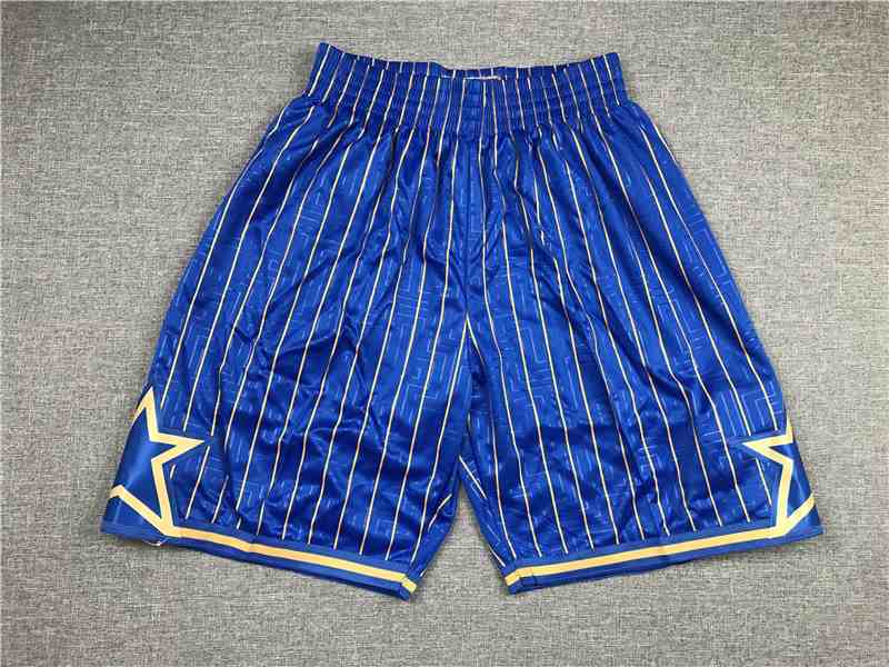 Magic Blue Stitched Shorts