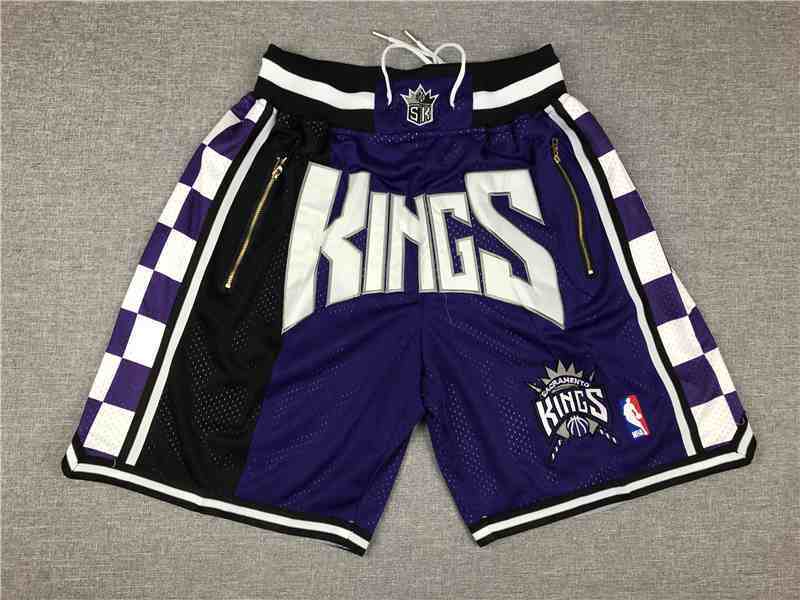 Kings Purple Pockets Swingman Shorts
