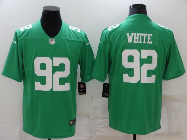 Philadelphia Eagles 92 Reggie White Kelly Green Nike Limited Jersey