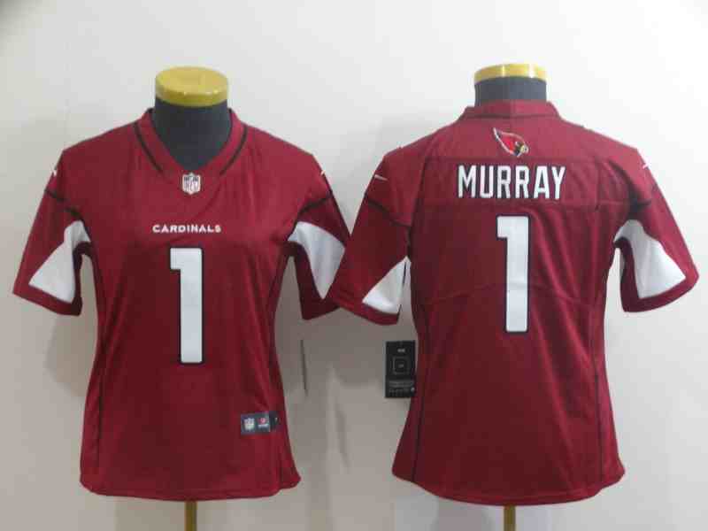 Women's Arizona Cardinals #1 Kyler Murray Red Vapor Untouchable Limited Jersey