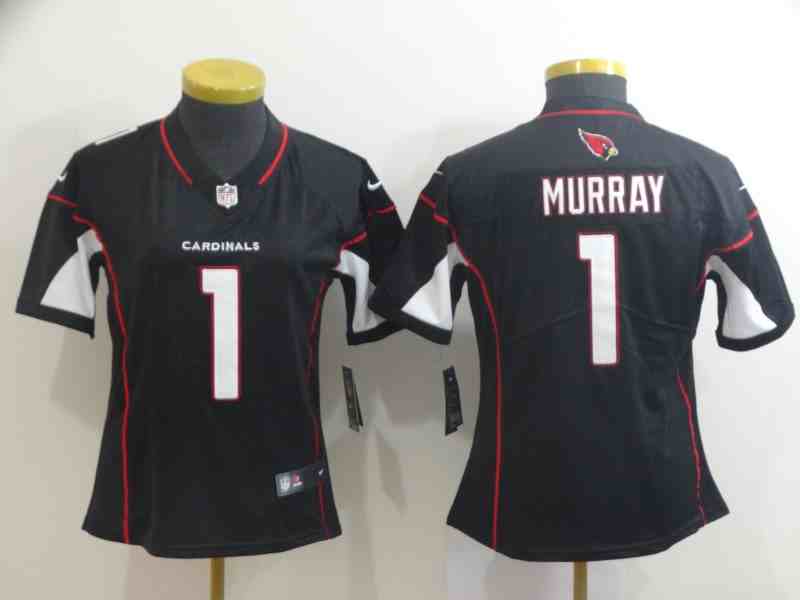 Women's Arizona Cardinals #1 Kyler Murray Black Vapor Untouchable Limited Jersey