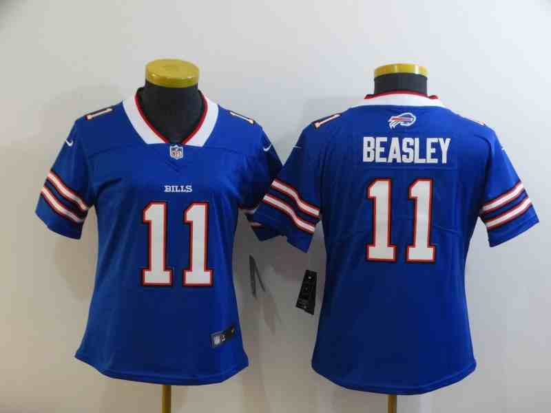 Women's Buffalo Bills #11 Cole Beasley Blue Vapor Untouchable Limited Stitched NFL Jersey