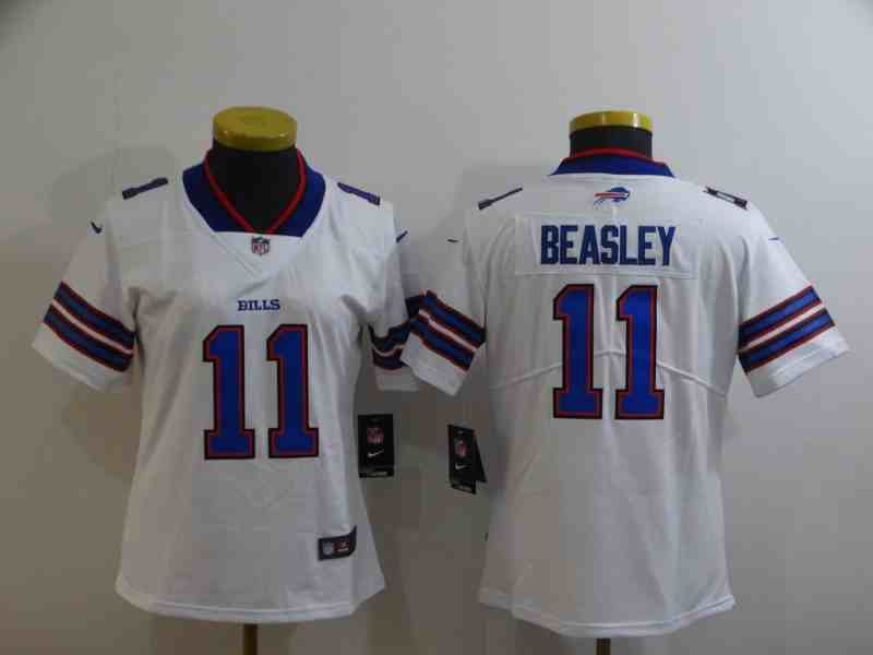Women's Buffalo Bills #11 Cole Beasley White Vapor Untouchable Limited Stitched