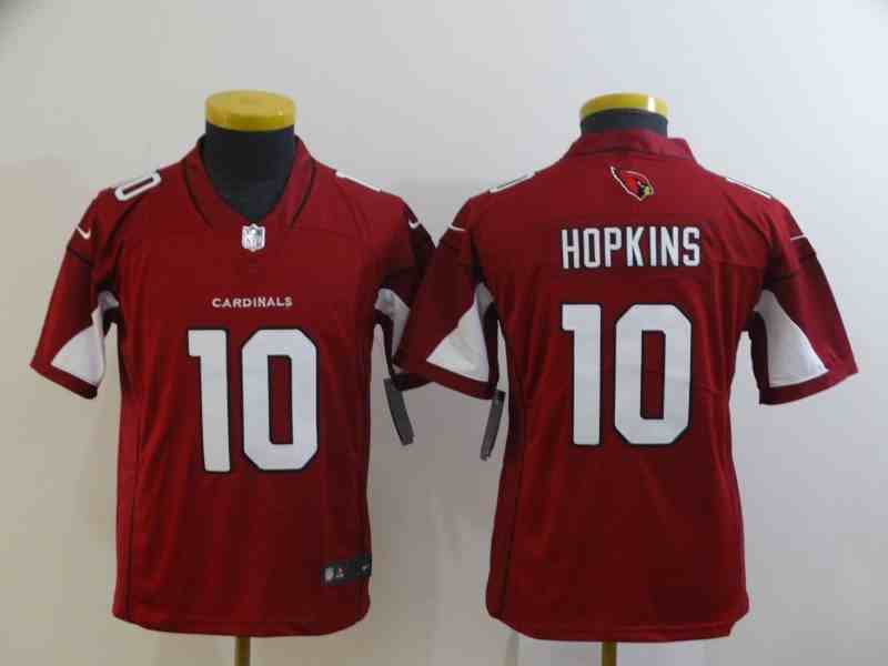 Youth Arizona Cardinals #10 DeAndre Hopkins Red Vapor Limited Jersey