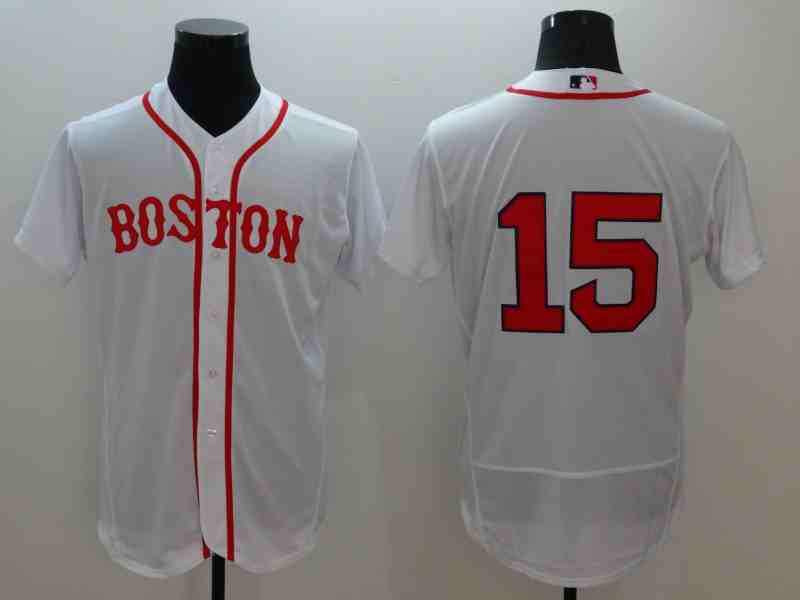 Dustin Pedroia Boston Red Sox #15 Home Big And Tall Cool White MLB Jersey