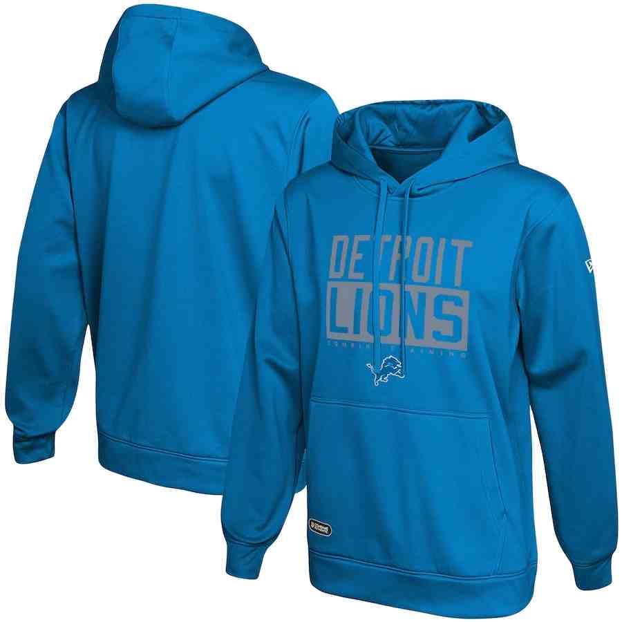 Detroit Lions Blue School of Hard Knocks Pullover Hoodie