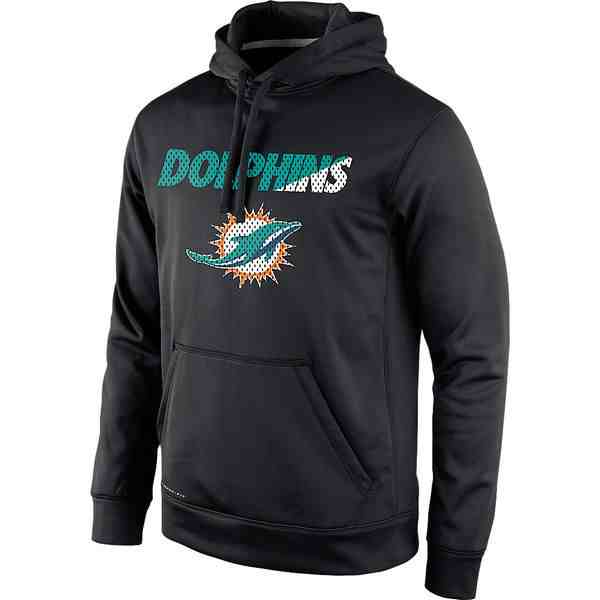 Men's Miami Dolphins Performance Pullover Hoodie