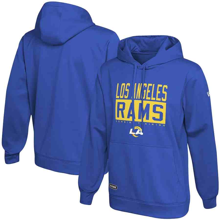 Los Angeles Rams Royal School of Hard Knocks Pullover Hoodie