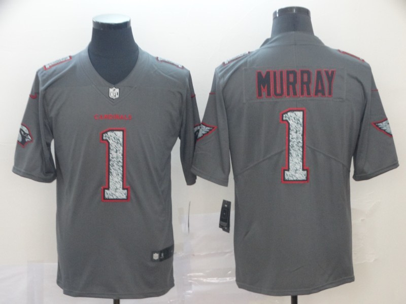 Nike Cardinals 1 Kyler Murray Gray Camo Vapor Untouchable Limited Jersey