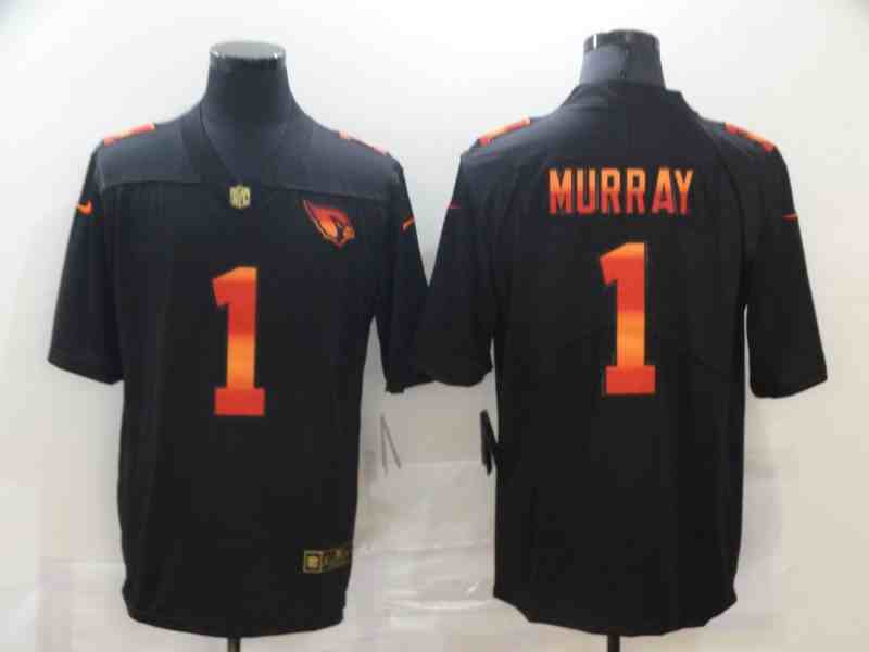 Nike Cardinals 1 Kyler Murray Black colorful fashion Edition  Limited Jersey
