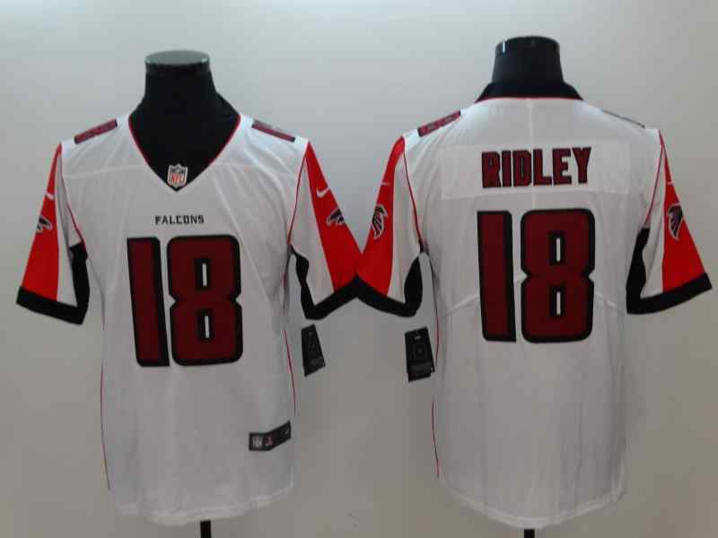 Nike Falcons 18 Calvin Ridley White Vapor Untouchable Limited Jersey