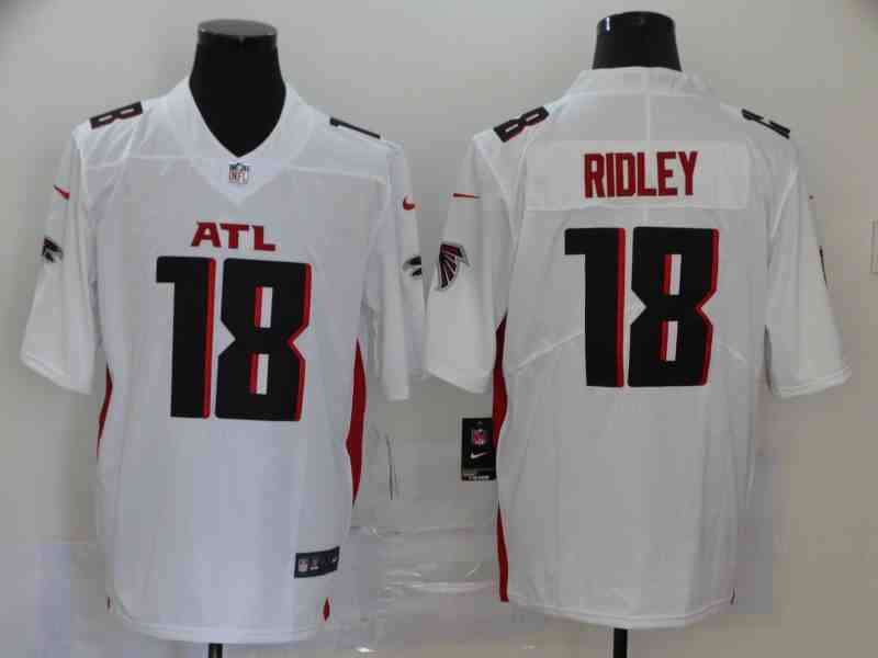 Nike Falcons 18 Calvin Ridley White New Vapor Untouchable Limited Jersey