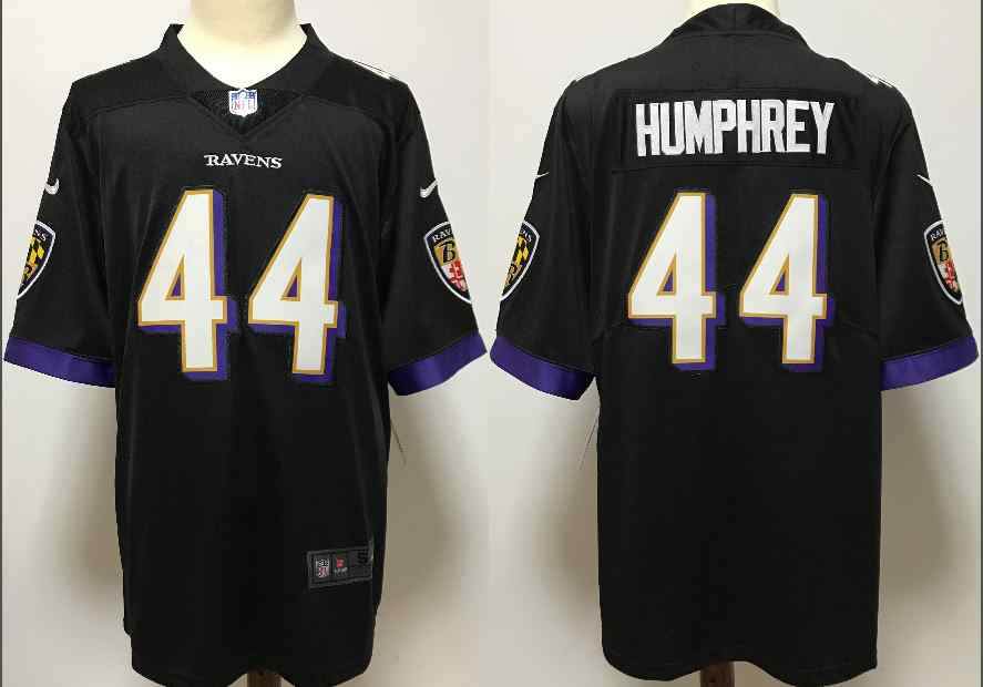 Nike Ravens 44 Marlon Humphrey Black Vapor Untouchable Limited Jersey
