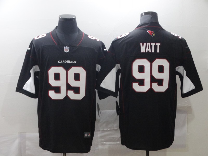 Nike Cardinals 99  J.J.Watt Black Vapor Untouchable Limited Jersey