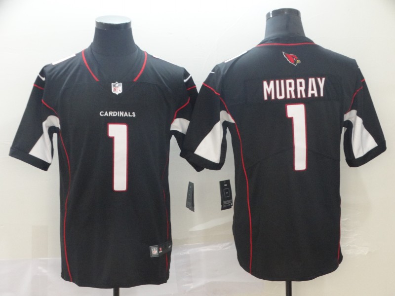 Nike Cardinals 1 Kyler Murray Black Vapor Untouchable Limited Jersey