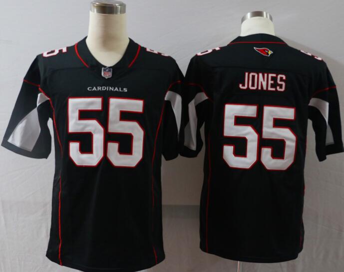 Nike Cardinals 55 Chandler Jones Black Vapor Untouchable Limited Jersey