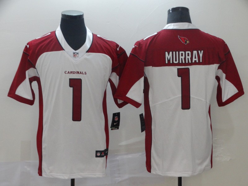 Nike Cardinals 1 Kyler Murray White Vapor Untouchable Limited Jersey