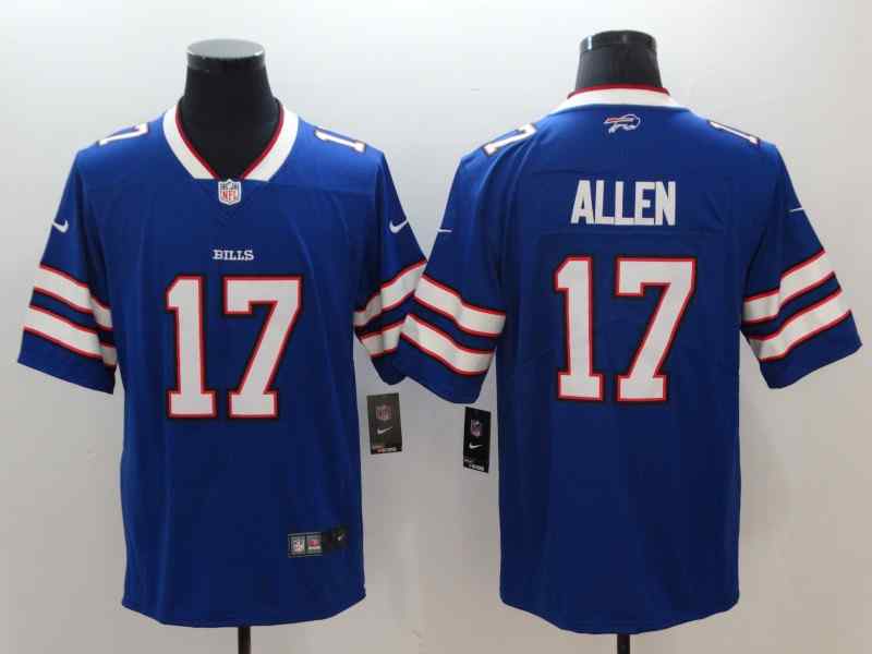 Nike Bills 17 Josh Allen Royal Vapor Untouchable Limited Jersey