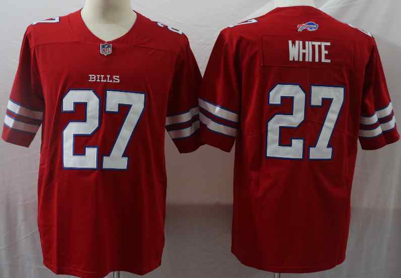 Nike Bills 27 Tre'Davious White Red Men's Stitched NFL Vapor Untouchable Limited Jersey