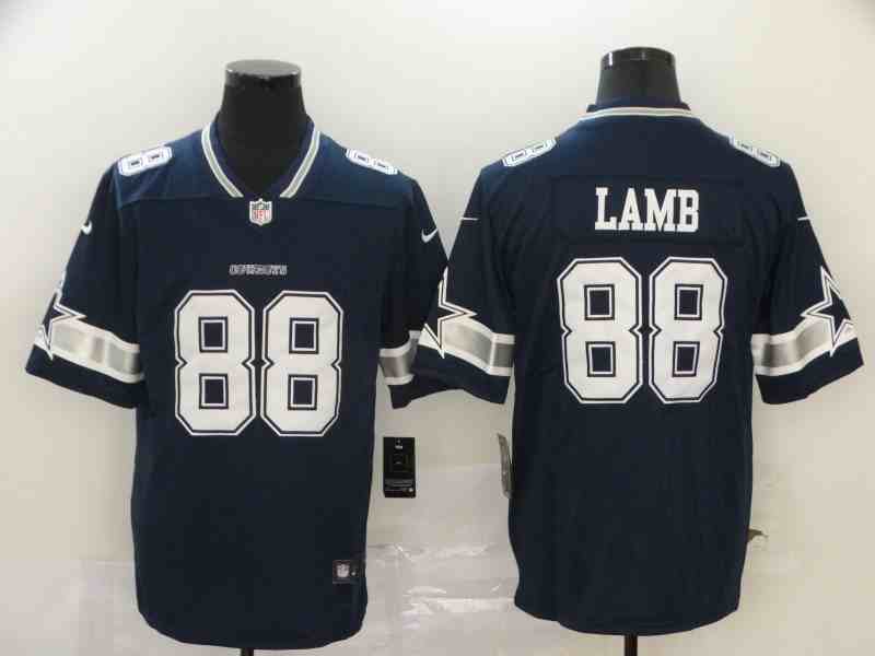 Nike Cowboys 88 Ceedee Lamb Navy Vapor Untouchable Limited Jersey