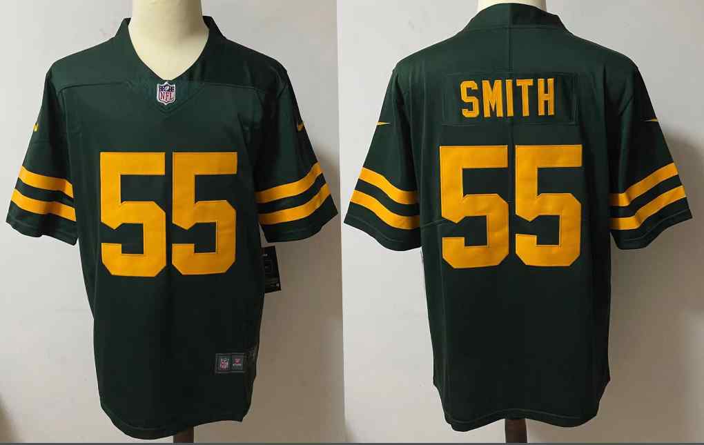 Nike Packers 55 Za'Darius Smith Green New Vapor Untouchable Limited Jersey