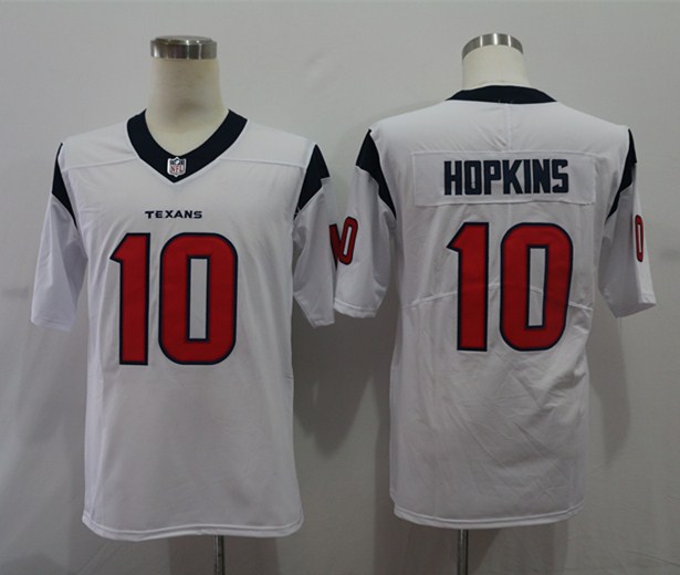 Nike Texans 10 DeAndre Hopkins White Color Rush Limited Jersey