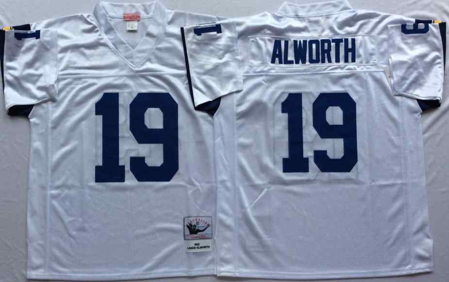Chargers 19 Lance Alworth Throwback White Jersey