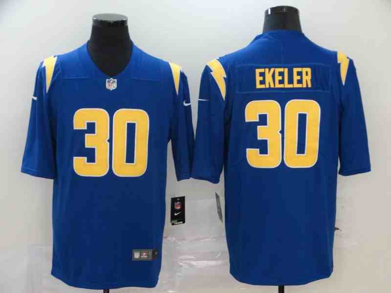 Nike Chargers 30 Austin Ekeler Royal Vapor Untouchable Limited Jersey