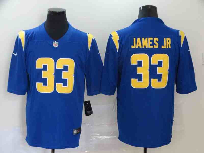 Nike Chargers 33 Derwin James Royal  Vapor Untouchable Limited Jersey