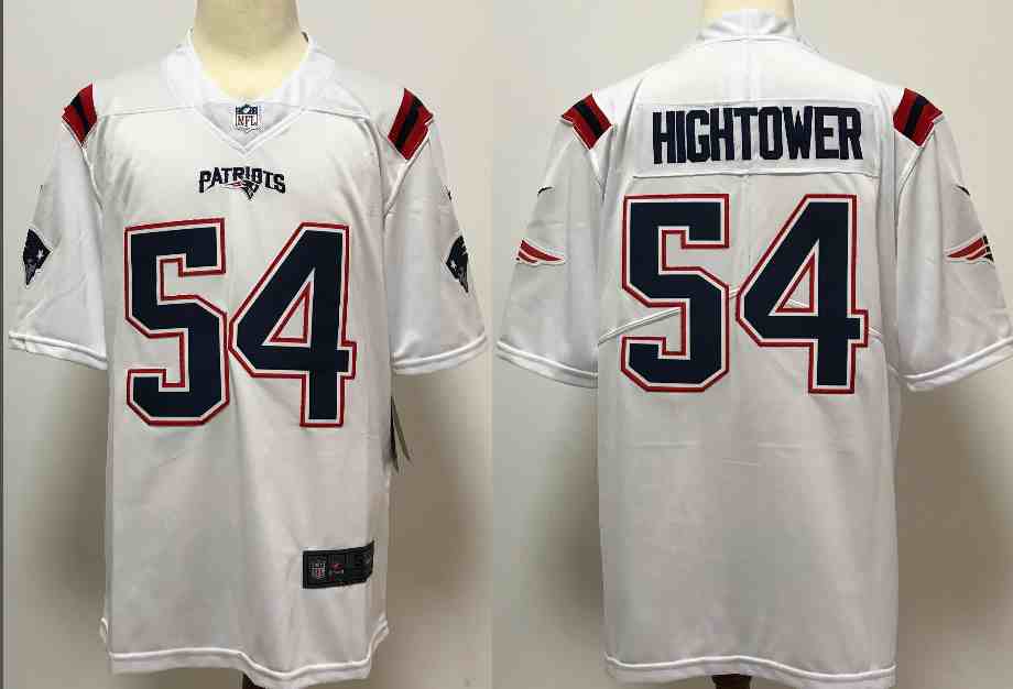 Nike Patriots 54 Dont'a Hightower White Color Rush Vapor Untouchable Limited Jersey