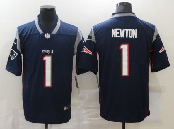 Nike Patriots 1 Cam Newton Navy Vapor Untouchable Limited Jersey