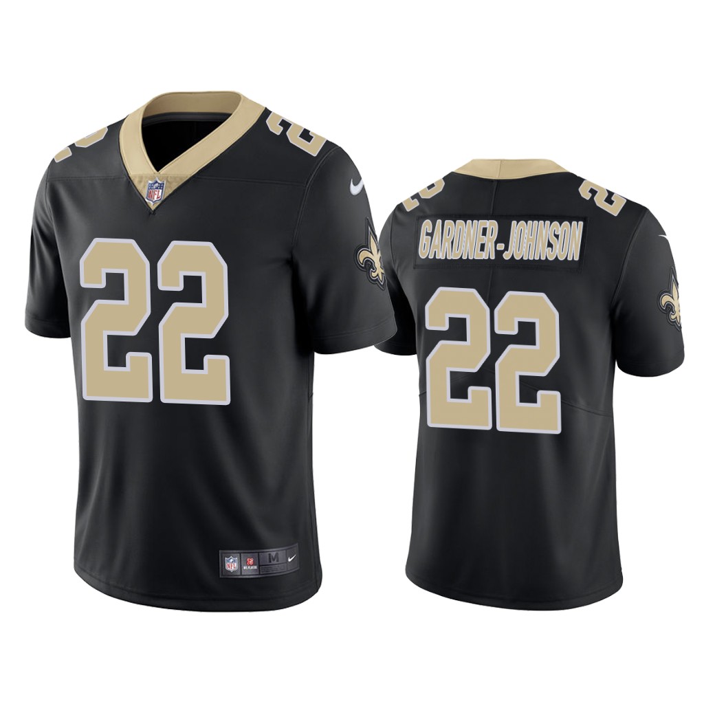 22 Chauncey Gardner-Johnson New Orleans Saints Black NFL  Vapor Limited Jersey