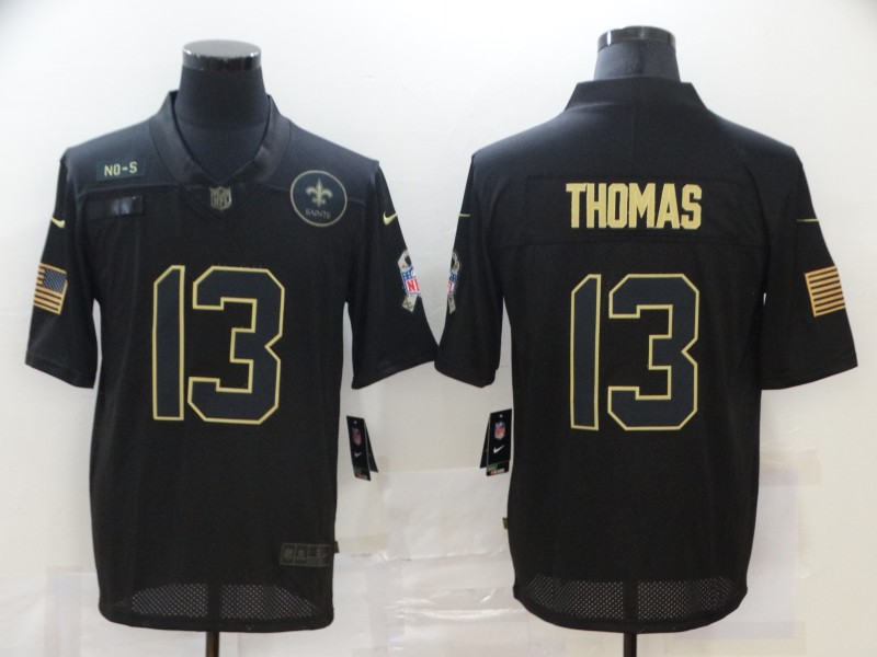 Nike Saints 13 Michael Thomas 2020 Salute to Service Limited Jersey