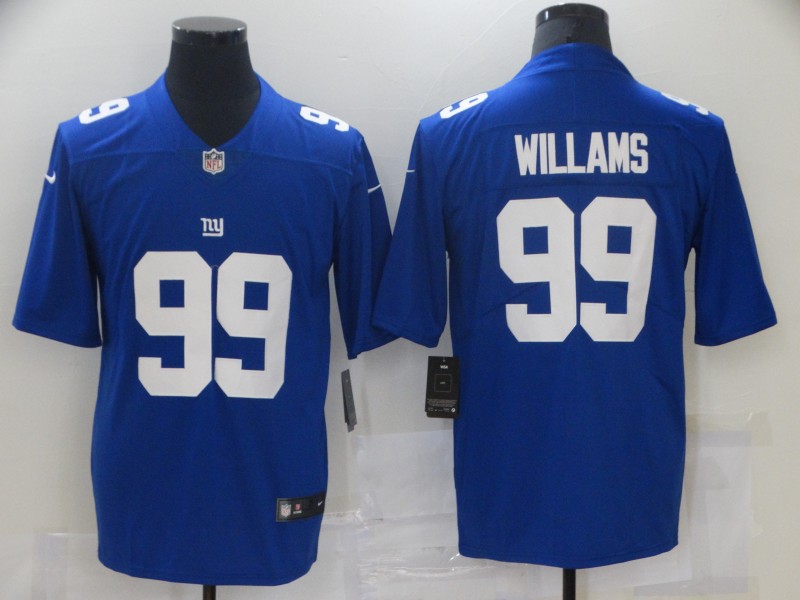Nike Giants 99 Leonard Williams Royal Blue Vapor Untouchable Limited Jersey