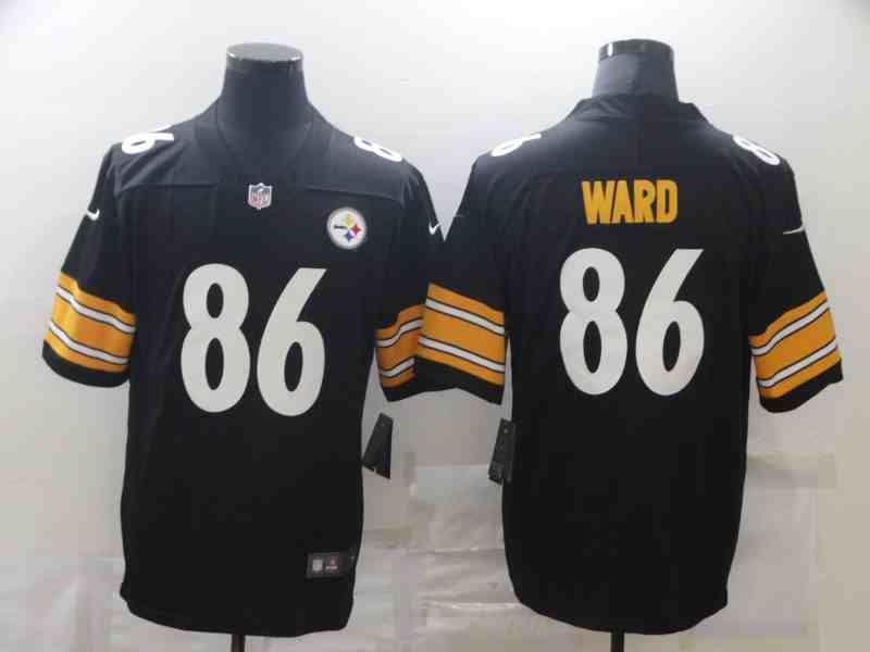 Nike Steelers 86 Hines Ward Black Team Color Men's Stitched NFL Vapor Untouchable Limited Jersey
