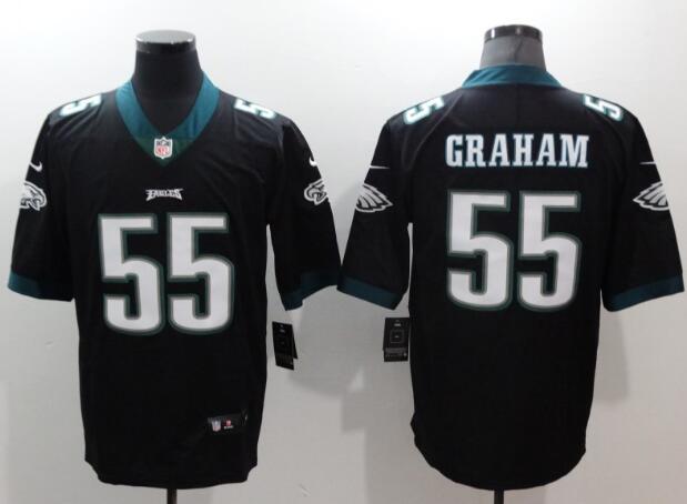 Nike Eagles 55 Brandon Graham Black Alternate Men Stitched NFL Vapor Untouchable Limited Jersey
