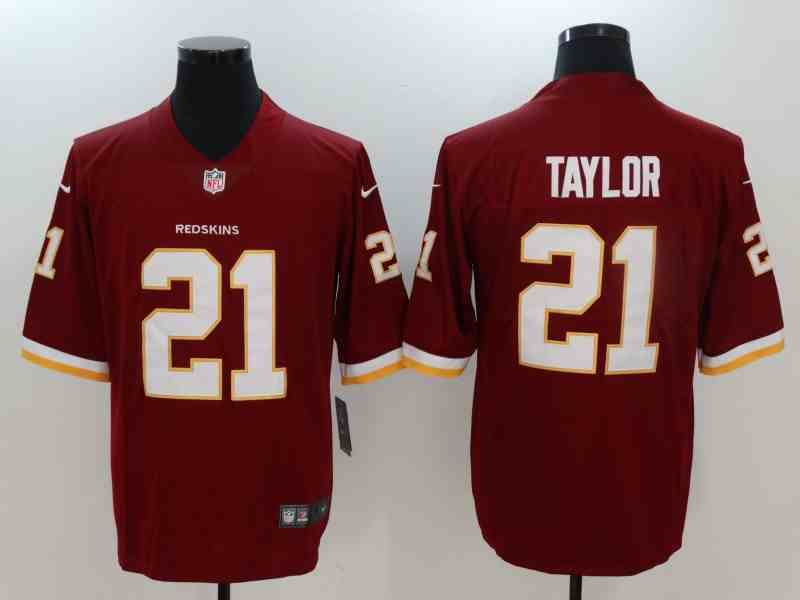 Nike Redskins 21 Sean Taylor Red Vapor Untouchable Player Limited Jersey
