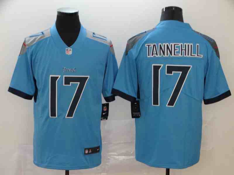 Titans 17 Ryan Tannehill Blue New Vapor Untouchable Limited Jersey