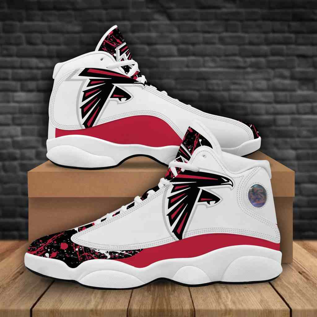 NFL Customized  shoes  Atlanta Falcons Limited Edition JD13 Sneakers 002 Customized  shoes