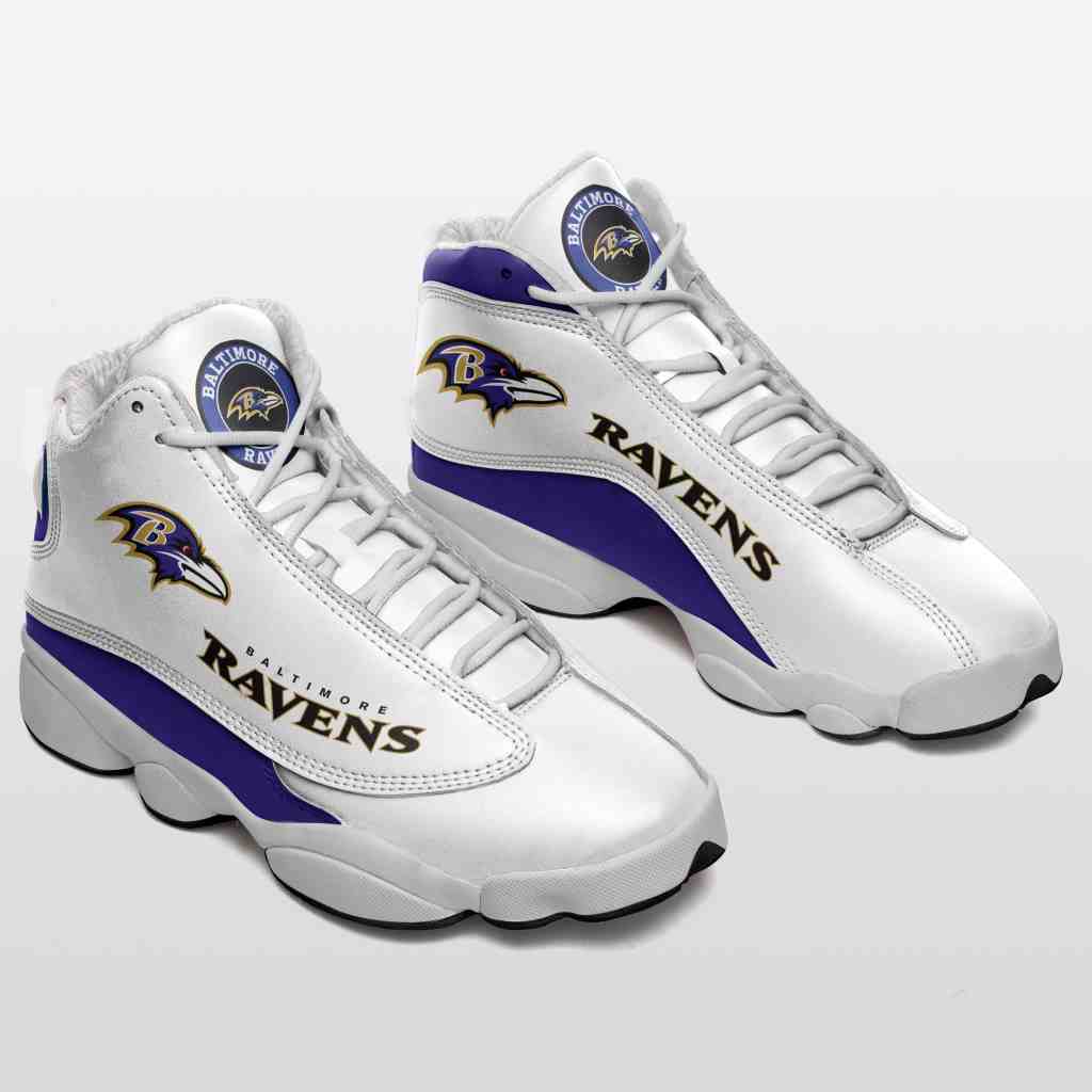 NFL Customized  shoes Baltimore Ravens Limited Edition JD13 Sneakers 001 ravens rhntntyu Customized  shoes