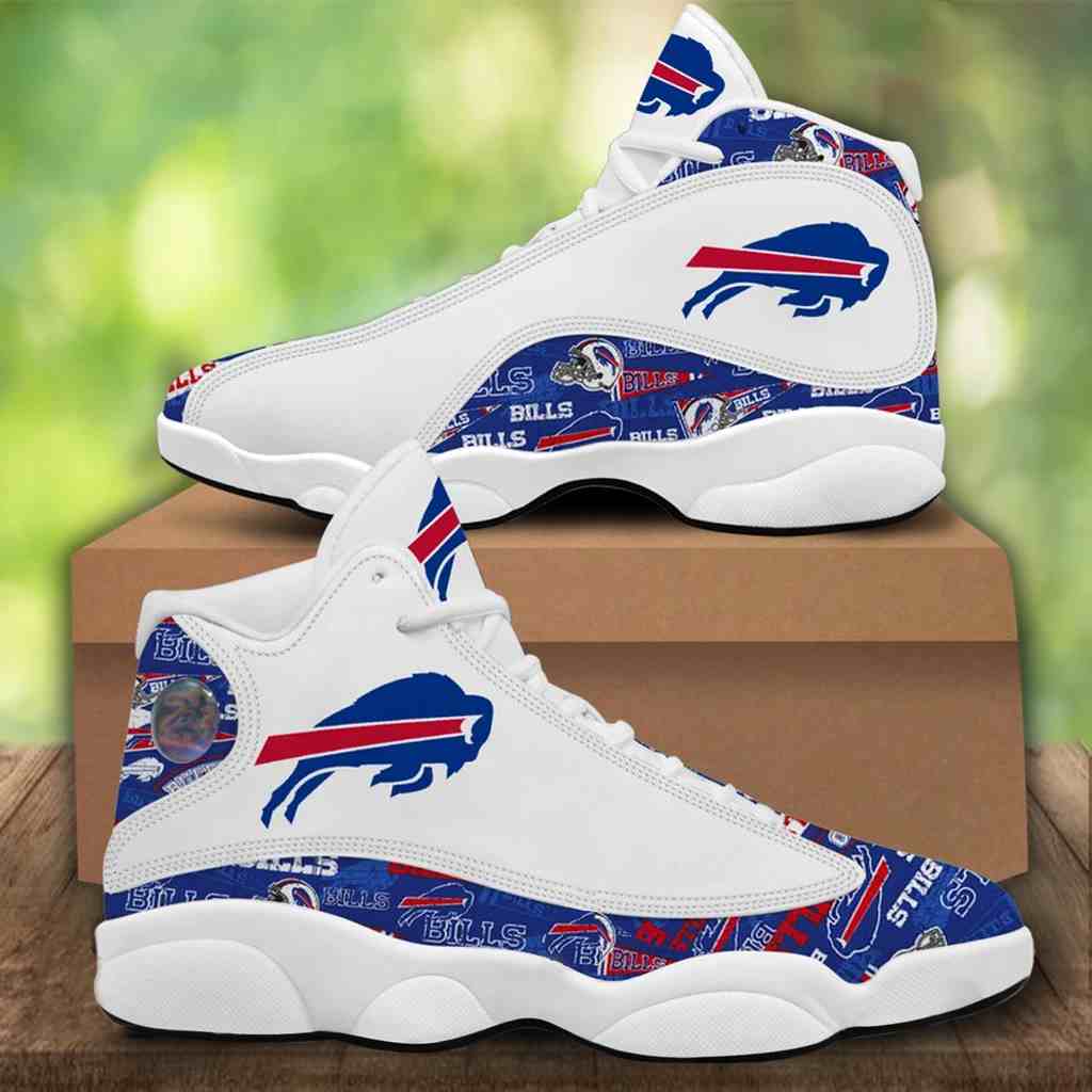 NFL Customized  shoes Buffalo Bills Limited Edition JD13 Sneakers 001 Customized  shoes