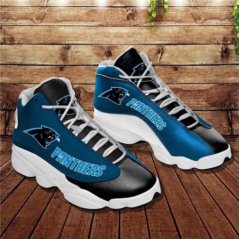 NFL Customized  shoes Carolina Panthers Limited Edition JD13 Sneakers 002 Customized  shoes