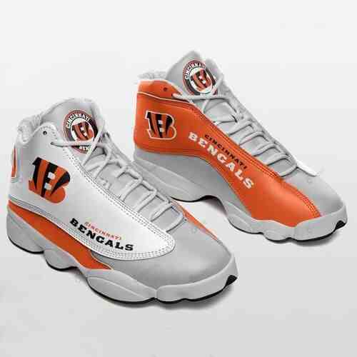 NFL Customized  shoes Cincinnati Bengals Limited Edition JD13 Sneakers 003