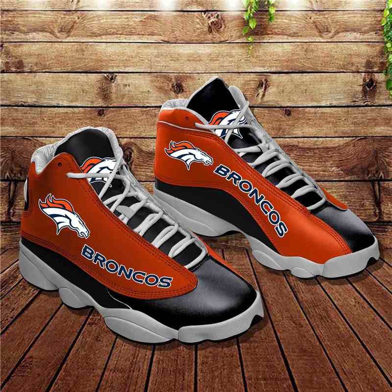 NFL Customized  shoes Denver Broncos Limited Edition JD13 Sneakers 003