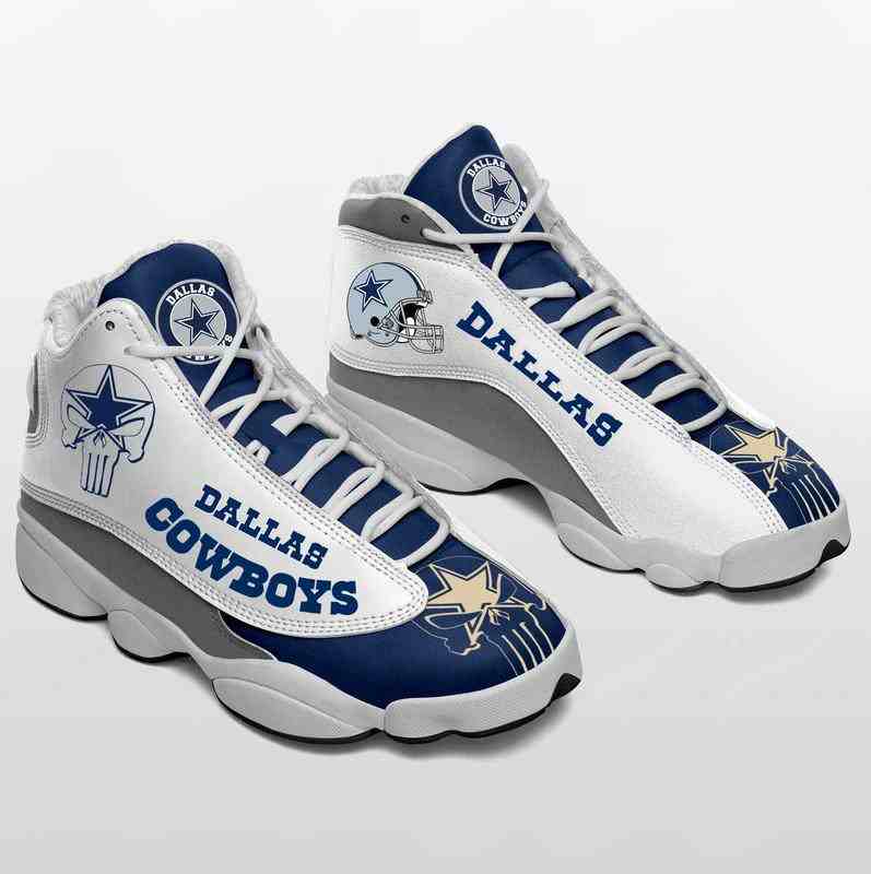 NFL Customized  shoes Dallas Cowboys Limited Edition JD13 Sneakers 010