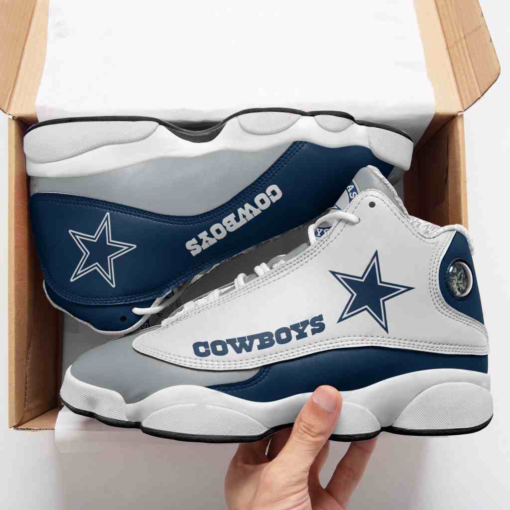 NFL Customized  shoes Dallas Cowboys Limited Edition JD13 Sneakers 001