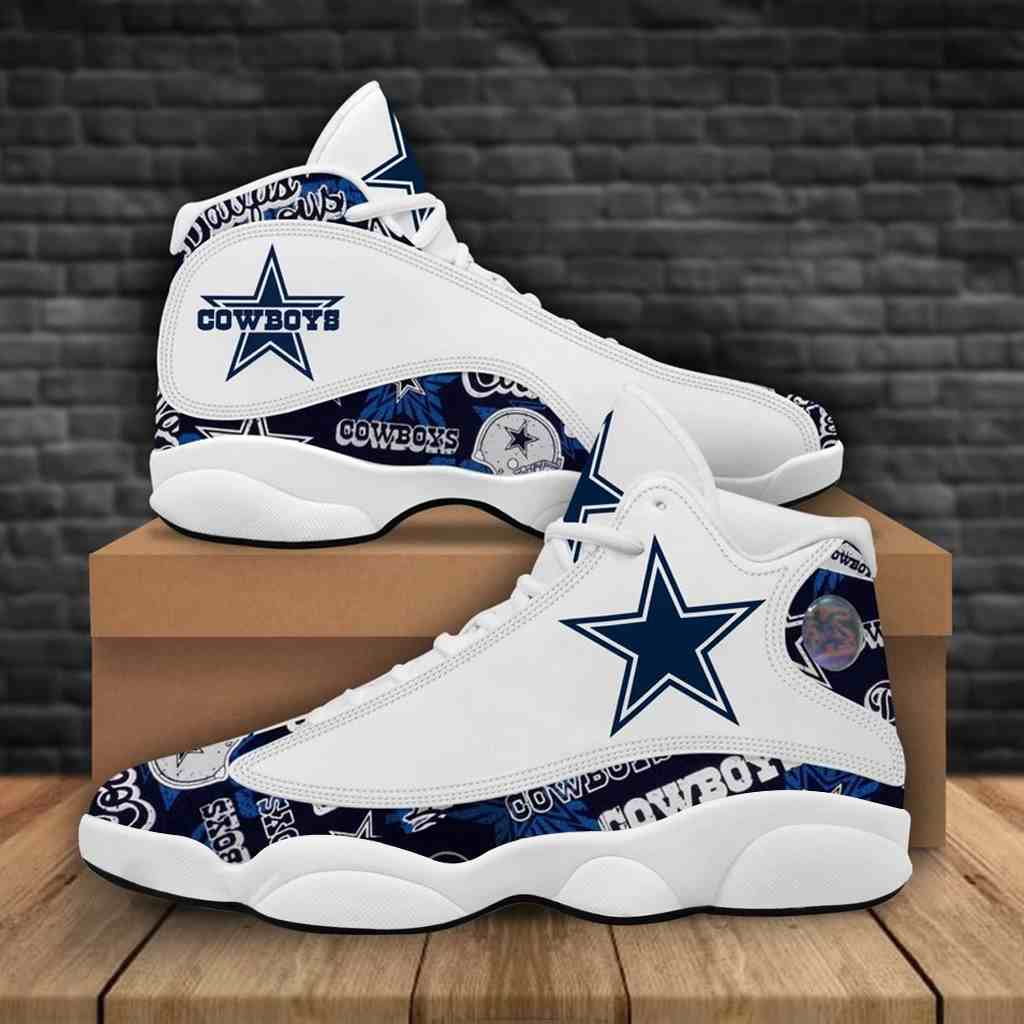 NFL Customized  shoes Dallas Cowboys Limited Edition JD13 Sneakers 003