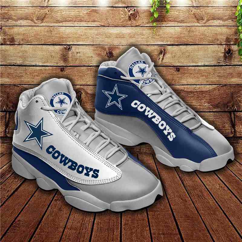 NFL Customized  shoes Dallas Cowboys Limited Edition JD13 Sneakers 011